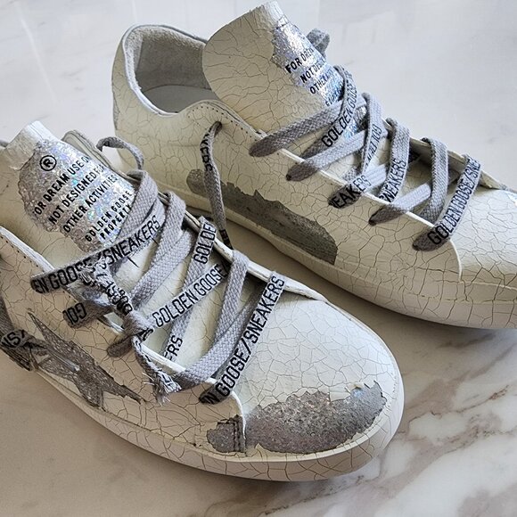 NIB Golden Goose Super-Star Classic Sneakers Size 38 - Picture 6 of 13